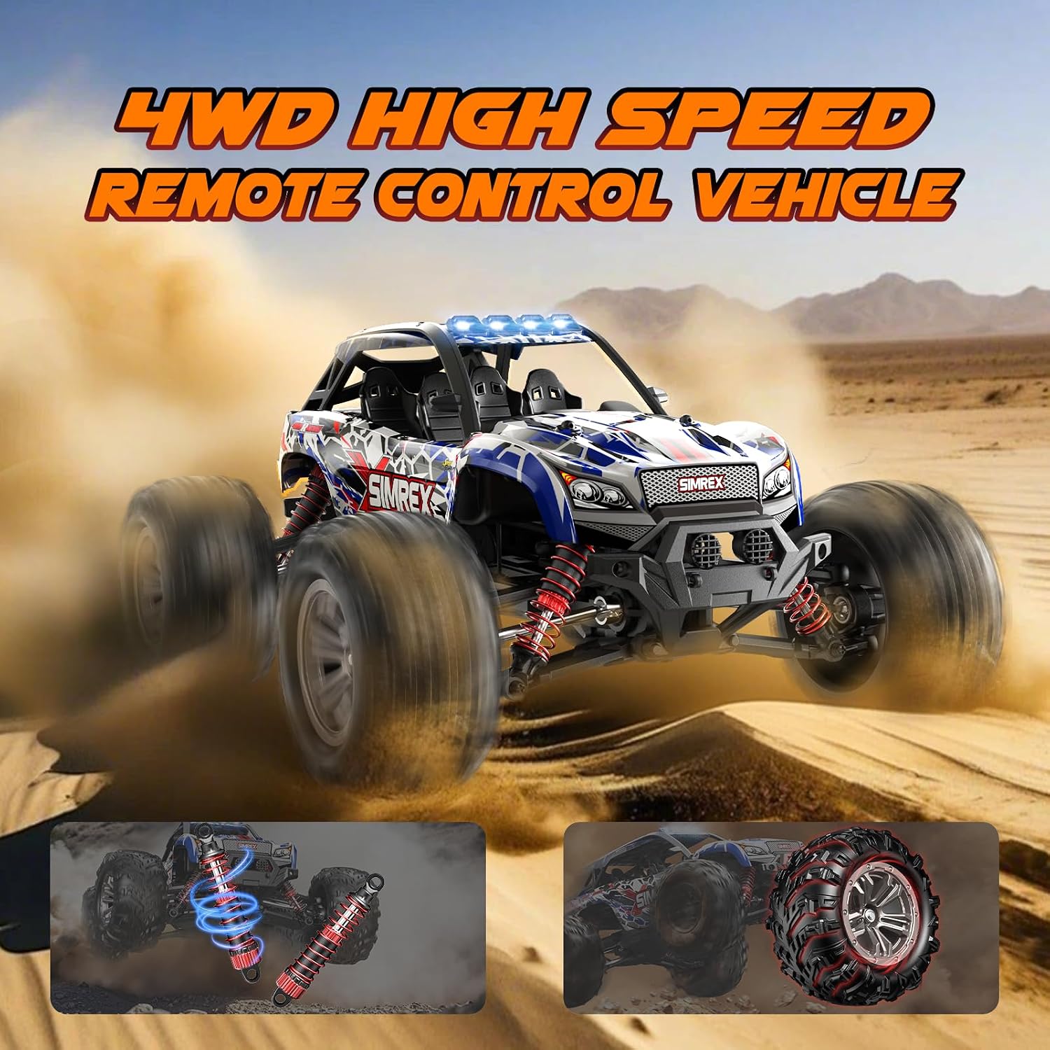 Mobil RC kelas hobi skala 1/16 - Rc Hobby Grade Monster Truck ulasan dan harga