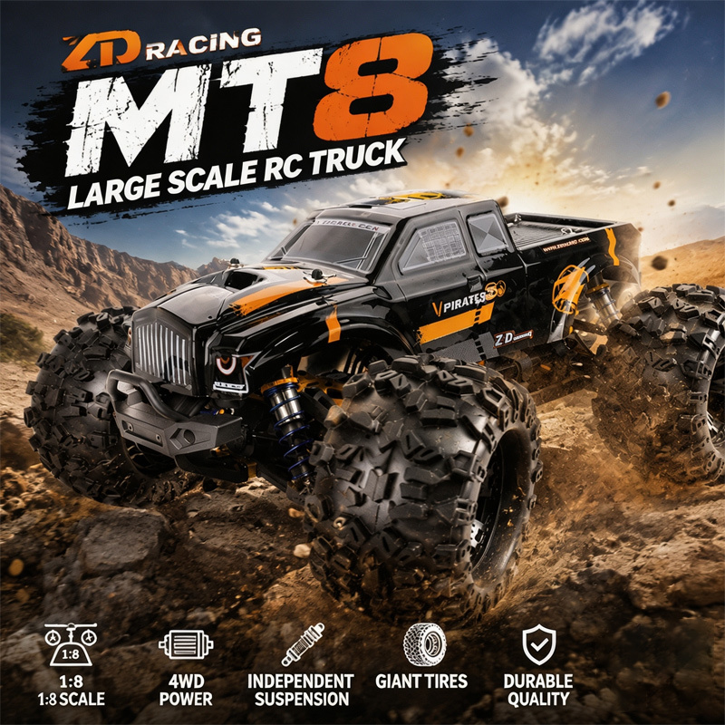 Truk Monster RC ZD Racing MT8  - Rc Hobby Grade Monster Truck ulasan dan harga